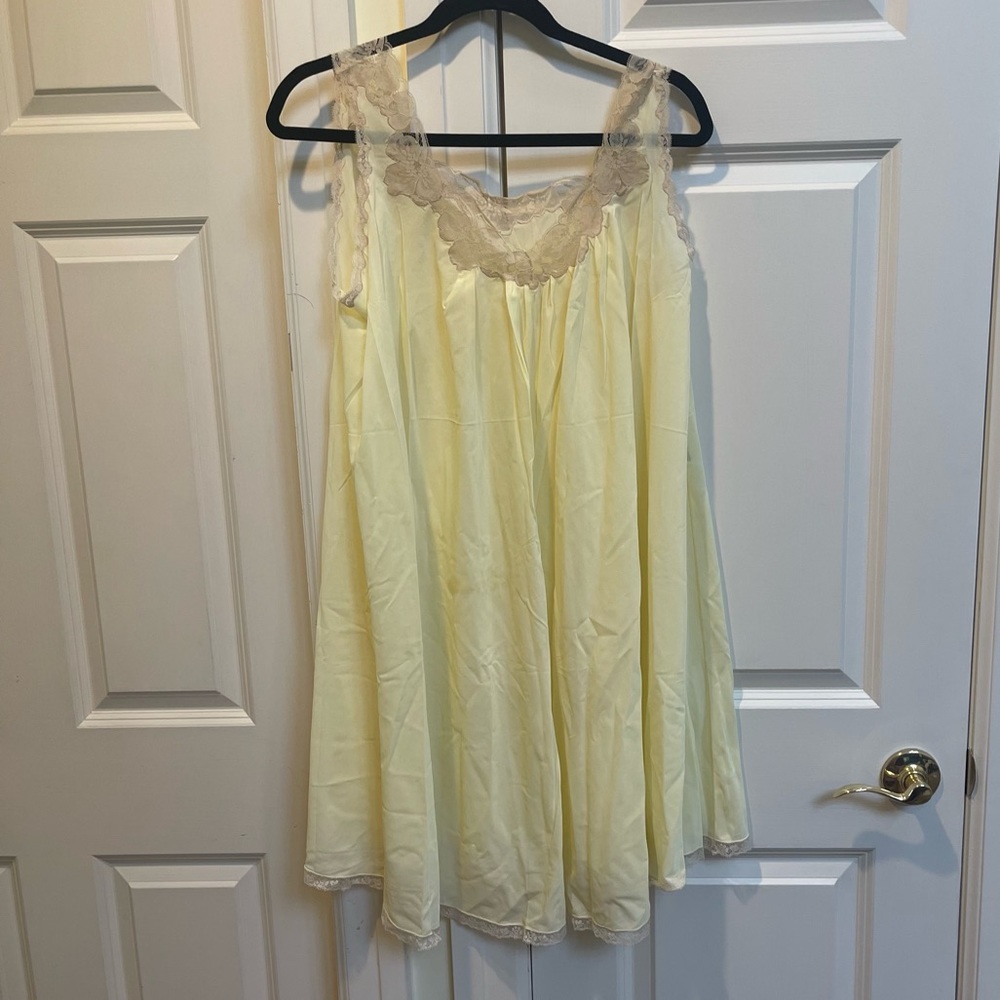 Lingerie By George Hatab Yellow Slip